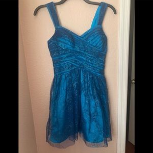 Blue Homecoming/Prom Dress